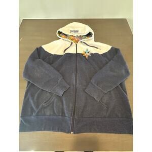 Walt Disney World Four Parks Compass Mickey Mouse Full Zip Hoodie Size Women 2XL